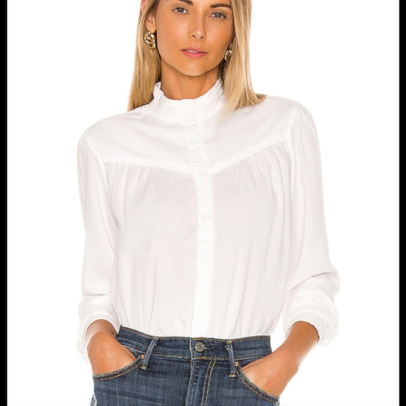 Bella Dahl white button-up blouse - Picture 13 of 13